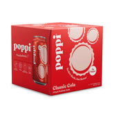 Poppi Classic Cola Prebiotic Beverage - 4pk/12 fl oz Cans