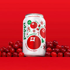 Poppi Cranberry Fizz Prebiotic Soda - 12 fl oz Can