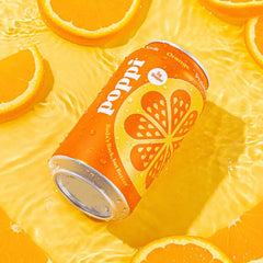 Poppi Orange Prebiotic Soda - 12 fl oz Can