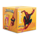 Poppi LTO Spiderman Lemonade Soda - 12 fl oz/4pk Cans