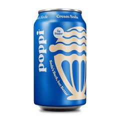 Poppi Cream Soda Prebiotic Soda - 12 fl oz Can