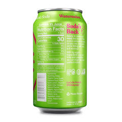 Poppi Watermelon Prebiotic Soda - 12 fl oz Can