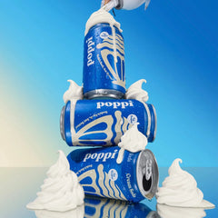 Poppi Cream Soda Prebiotic Soda - 12 fl oz Can