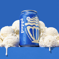 Poppi Cream Soda Prebiotic Soda - 12 fl oz Can