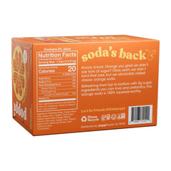 Poppi Orange Prebiotic Soda - 6pK/7.5 fl oz Mini Cans