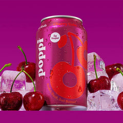 Poppi Cherry Cola Prebiotic Soda - 12 fl oz Can