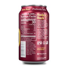 Poppi Root Beer Prebiotic Soda - 12 fl oz Can