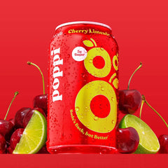 Poppi Cherry Lime Prebiotic Soda - 12 fl oz Can