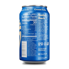 Poppi Cream Soda Prebiotic Soda - 12 fl oz Can