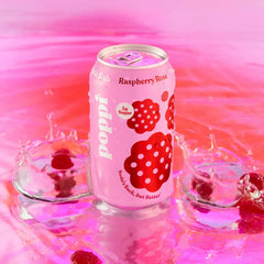 Poppi Raspberry Rose Prebiotic Soda - 12 fl oz Can