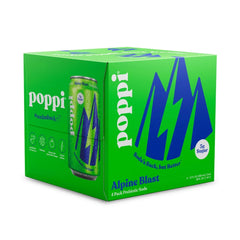 Poppi Alpine Blast Prebiotic Beverage - 4pk/12 fl oz Cans