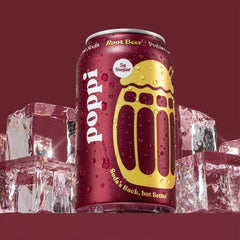 Poppi Root Beer Prebiotic Soda - 12 fl oz Can