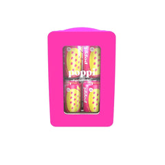 Poppi 8 Can Light Up Mini Dorm Fridge Cooler