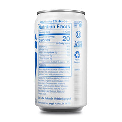 Poppi Cream Soda Prebiotic Soda - 7.5 fl oz Mini Can