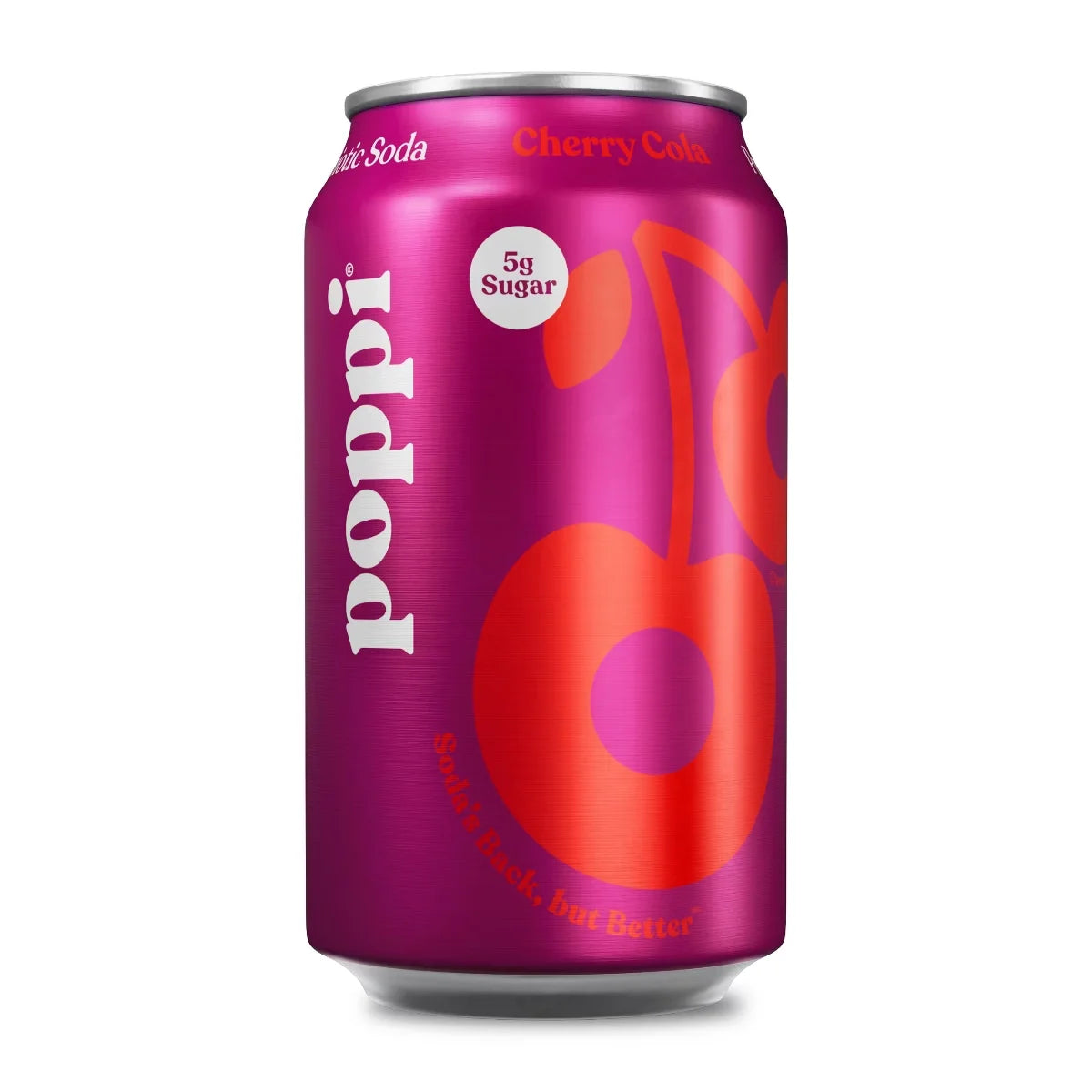 Poppi Cherry Cola Prebiotic Soda - 12 fl oz Can