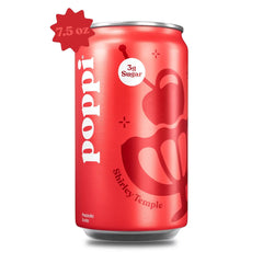 Poppi Shirley Temple Prebiotic Soda - 7.5 fl oz Mini Can