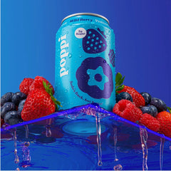Poppi Wild Berry Prebiotic Soda - 12 fl oz Can