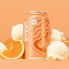 Poppi Orange Cream Prebiotic Soda - 12 fl oz Can