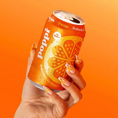 Poppi Orange Prebiotic Soda - 4pk/12 fl oz Cans