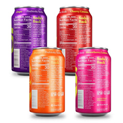 Poppi Soda Essentials Variety Prebiotic Soda - 8pk/12 fl oz Cans