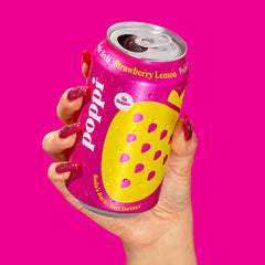 Poppi Strawberry Lemon Prebiotic Soda - 4pk/12 fl oz Poppi