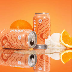 Poppi Orange Cream Prebiotic Soda - 12 fl oz Can