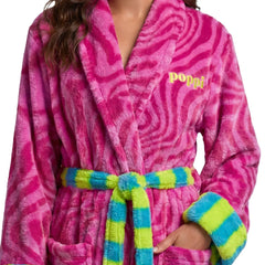L/XL Poppi Dorm Bath Robe Pink